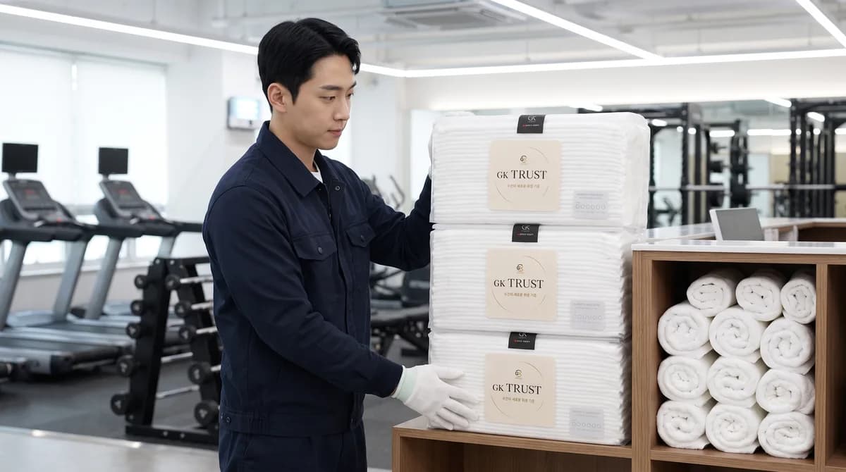 헬스장 · 피트니스 세탁물