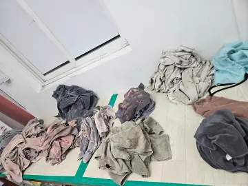 안산 미용실 세탁 작업 사진