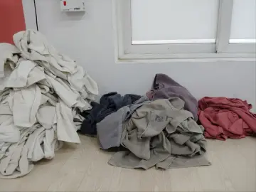 시흥 헬스장 세탁 작업 사진