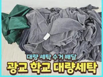 광교 기업·관공서 세탁 작업